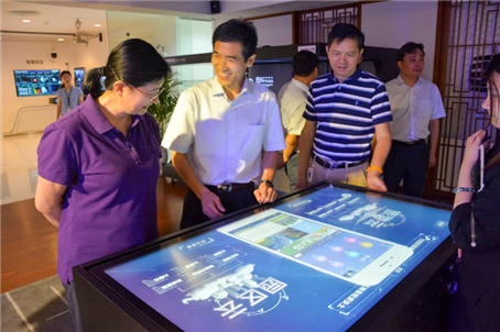 中国电子口岸数据中心企业调研会在明升mansion88动力召开